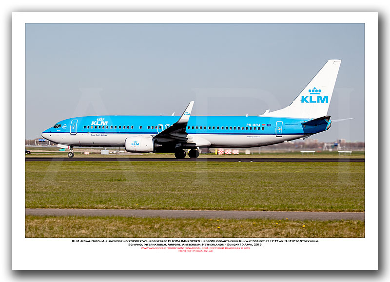 PH-BCA -  KLM - Royal Dutch Airlines Boeing 737-8K2 WL (Msn 37820 Ln 3480) - 02