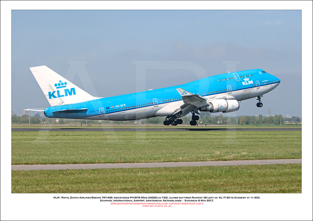 PH-BFB -  KLM - Royal Dutch Airlines Boeing 747-406 (Msn 24000 Ln 732) - 02