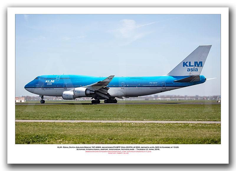 PH-BFP -  KLM - Royal Dutch Airlines Boeing 747-406M (Msn 26374 Ln 992) - 02