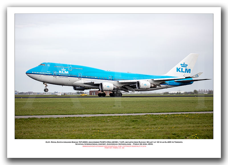 PH-BFU -  KLM - Royal Dutch Airlines Boeing 747-406M (Msn 28196 Ln 1127) - 01