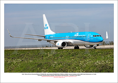 PH-BGB -  KLM - Royal Dutch Airlines Boeing 737-8K2 WL (Msn 37594 Ln 2594) - 04