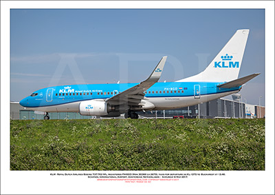 PH-BGD -  KLM - Royal Dutch Airlines Boeing 737-7K2 WL (Msn 30366 Ln 2675) - 03