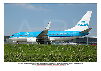 PH-BGU -  KLM - Royal Dutch Airlines Boeing 737-7K2 WL (Msn 39257 Ln 3779) - 03