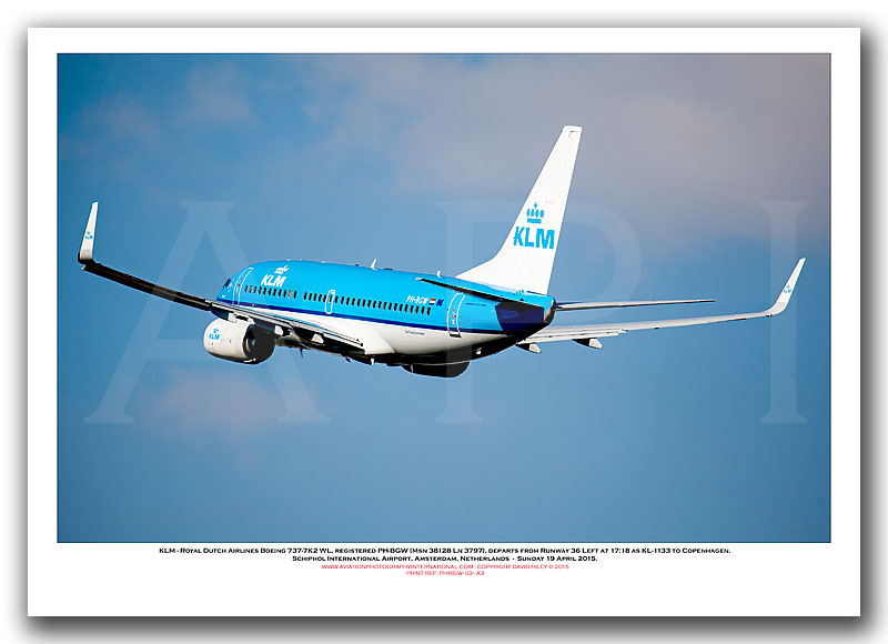 PH-BGW -  KLM - Royal Dutch Airlines Boeing 737-7K2 WL (Msn 38128 Ln 3797) - 03