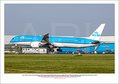 PH-BHA -  KLM - Royal Dutch Airlines Boeing 787-9 (Msn  36113 Ln 356) - 02