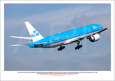PH-BQB -  KLM - Royal Dutch Airlines Boeing 777-206 ER (Msn 33712 Ln 457) - 03