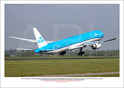 PH-BVP -  KLM - Royal Dutch Airlines Boeing 777-306 ER (Msn 44555 Ln 1376) - 01