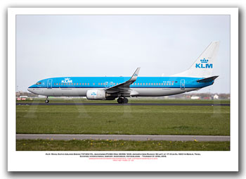 PH-BXI -  KLM - Royal Dutch Airlines Boeing 737-8K2 WL (Msn 30358 Ln 633) - 01