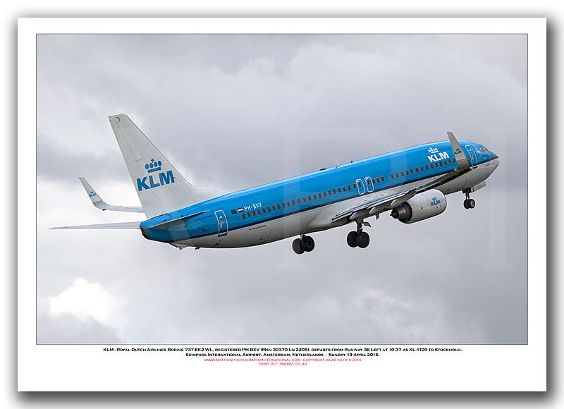 PH-BXV -  KLM - Royal Dutch Airlines Boeing 737-8K2 WL (Msn 30370 Ln 2205) - 02