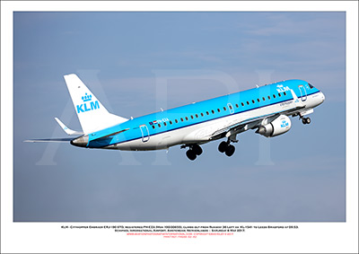 PH-EXA - KLM Cityhopper Embraer ERJ -190 STD (Msn  190-00655) - 02