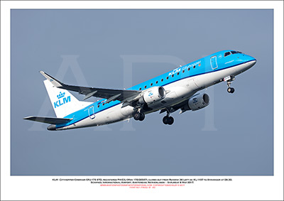 PH-EXJ - KLM Cityhopper Embraer ERJ -175 STD (Msn 170-00597) - 01