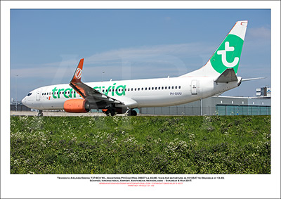 PH-GUU - Transavia Airlines Boeing 737-8EH WL  (Msn 39607 Ln 4248) - 01