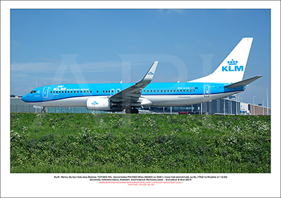 PH-HSD -  KLM - Royal Dutch Airlines Boeing 737-8K2 WL (Msn 39260 Ln 3581) - 02