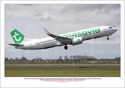 PH-HZE - Transavia Airlines Boeing 737-8K2 WL  (Msn 28377 Ln  277) - 01
