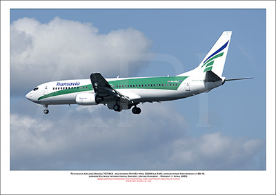 PH-HZJ - Transavia Airlines Boeing 737-8K2  (Msn 30389 Ln 549) - 01