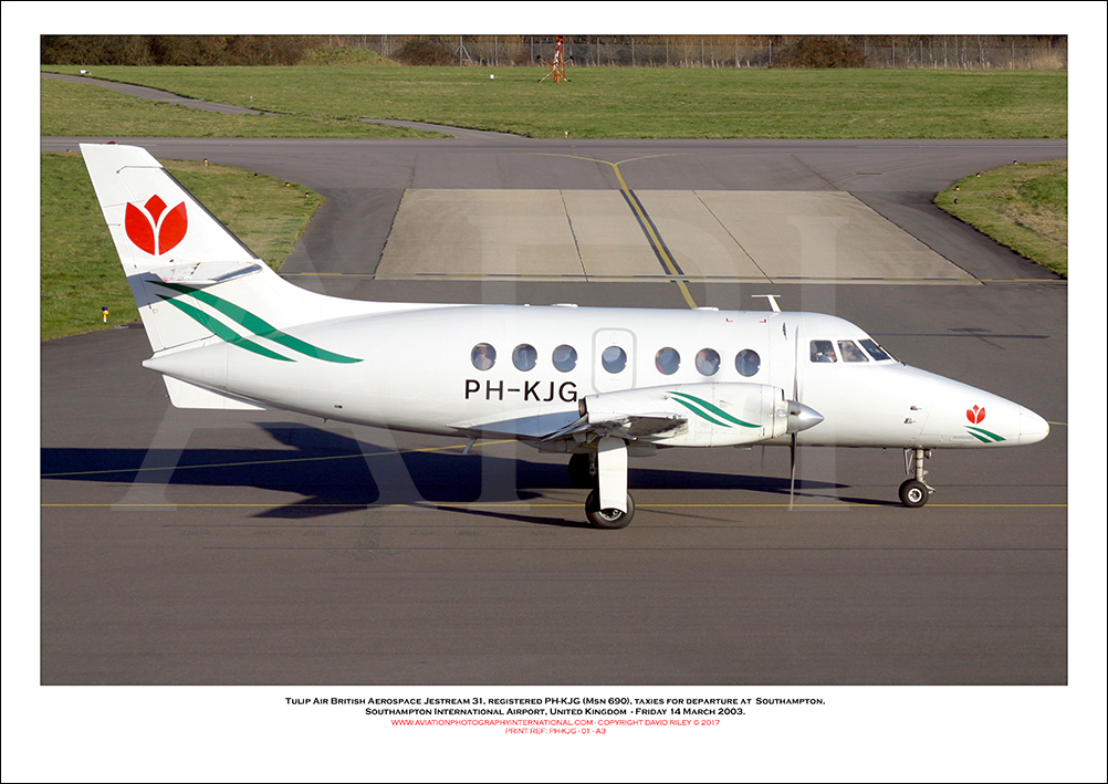 PH-KJG - Tulip Air British Aerospace Jestream 31 (Msn 690) - 01