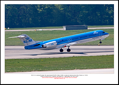 PH-OFC - KLM Cityhopper Fokker 100 (Msn 11263) - 01