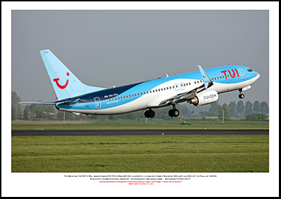 PH-TFA - TUI Airlines Netherlands Boeing 737-8FH WL  (Msn 35100 Ln 2424) - 01