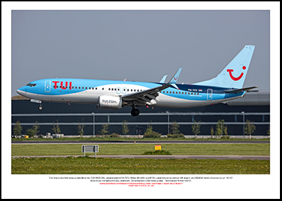 PH-TFC - TUI Airlines Netherlands Boeing 737-8K5 WL  (Msn 35146 Ln 2875- 01