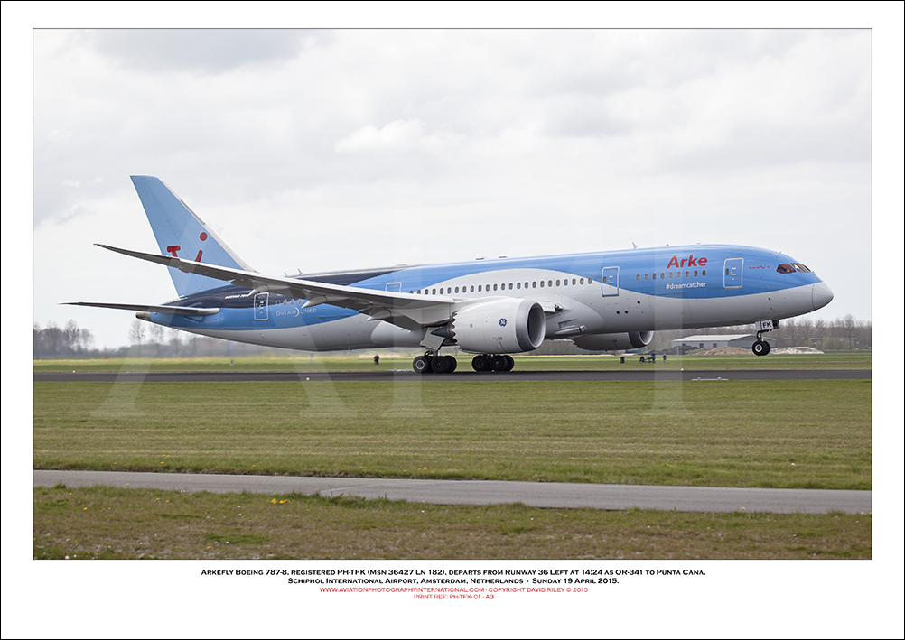 PH-TFK - Arkefly Boeing 787-8  (Msn 36427 Ln 182) - 01