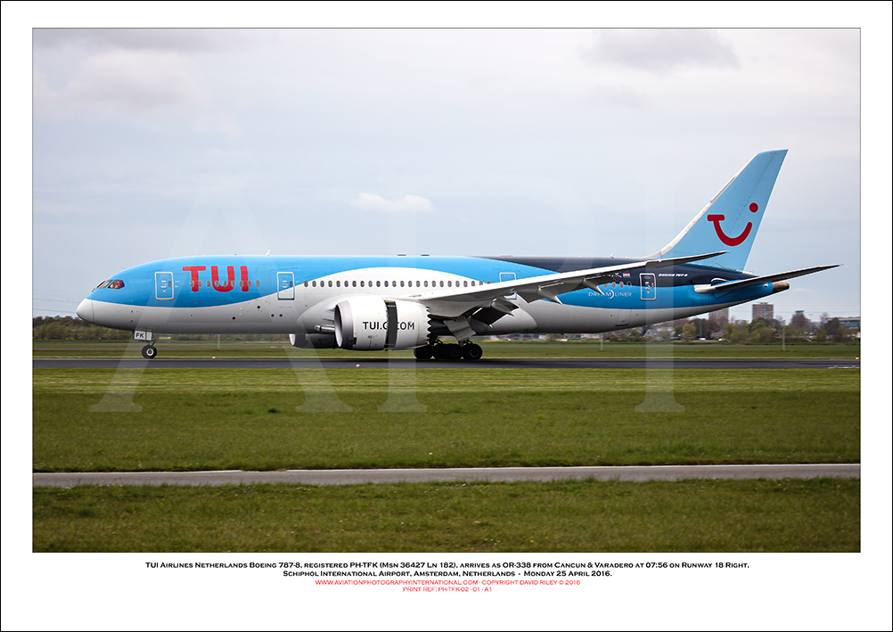 PH-TFK -TUI Airlines Netherlands Boeing 787-8  (Msn 36427 Ln 182) - 02