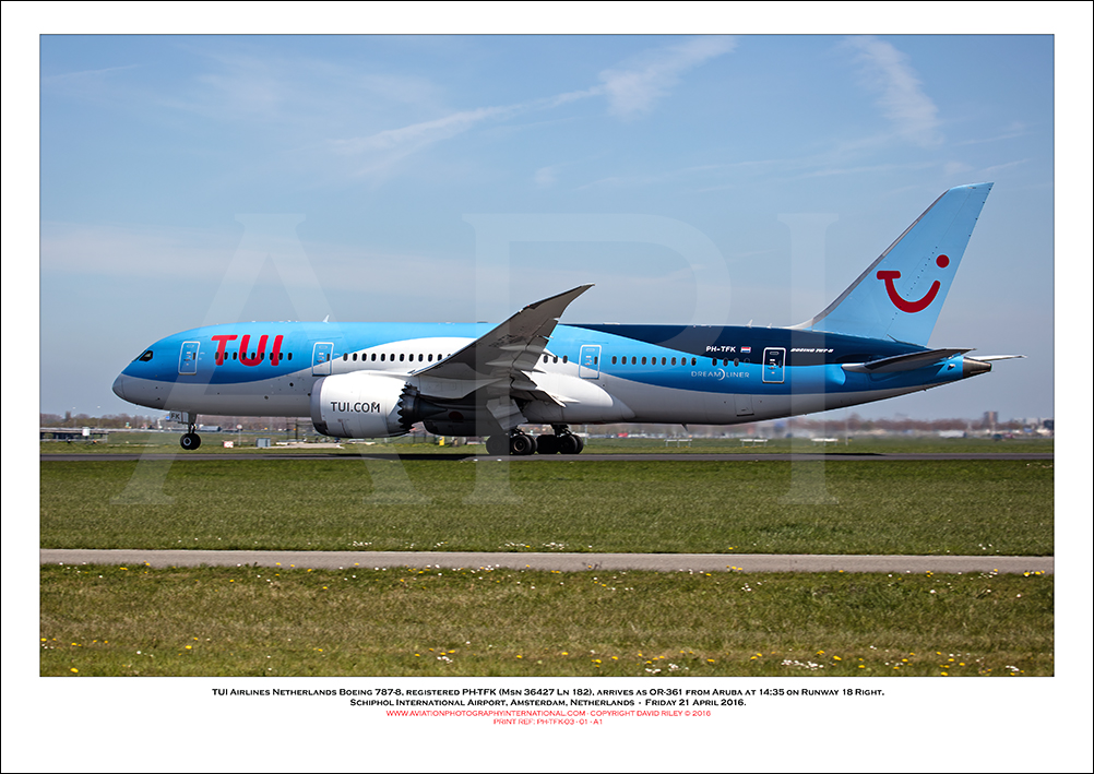 PH-TFK - TUI Airlines Netherlands Boeing 787-8  (Msn 36427 Ln 182) - 03