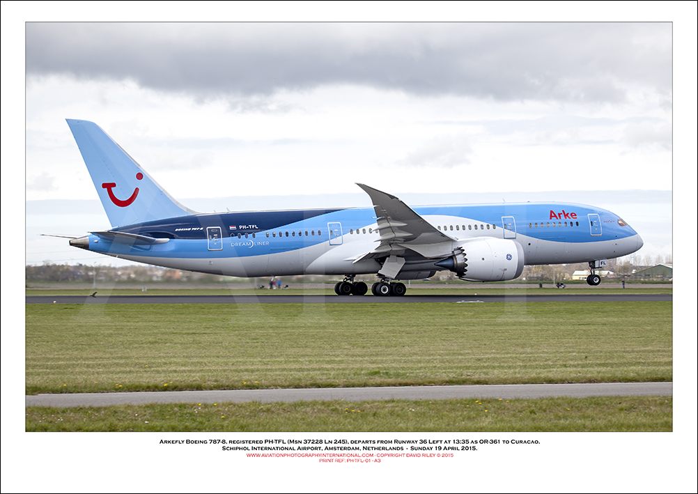 PH-TFL - Arkefly Boeing 787-8  (Msn 37228 Ln 245) - 01