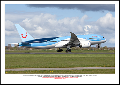 PH-TFM -TUI Airlines Netherlands Boeing 787-8  (Msn 36429 Ln 281) - 01