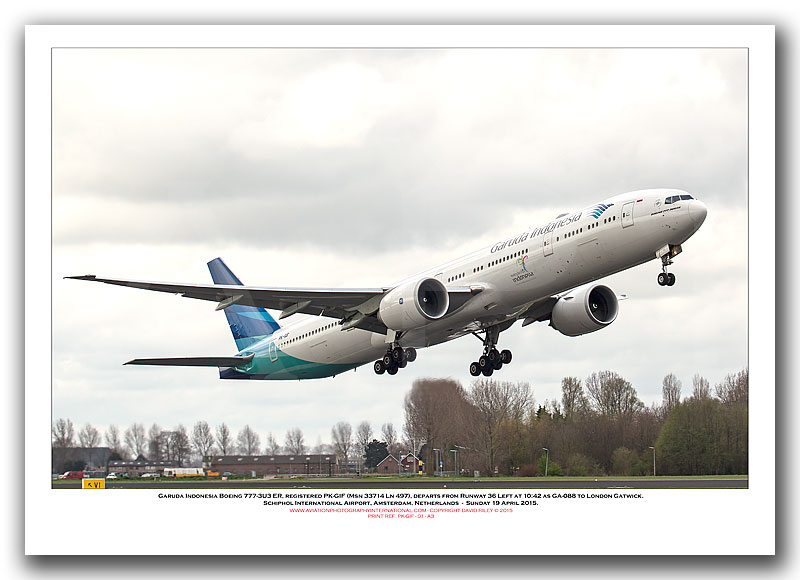 PK-GIF - Garuda Indonesia Boeing 777-3U3 ER (Msn 33714 Ln 497) - 01