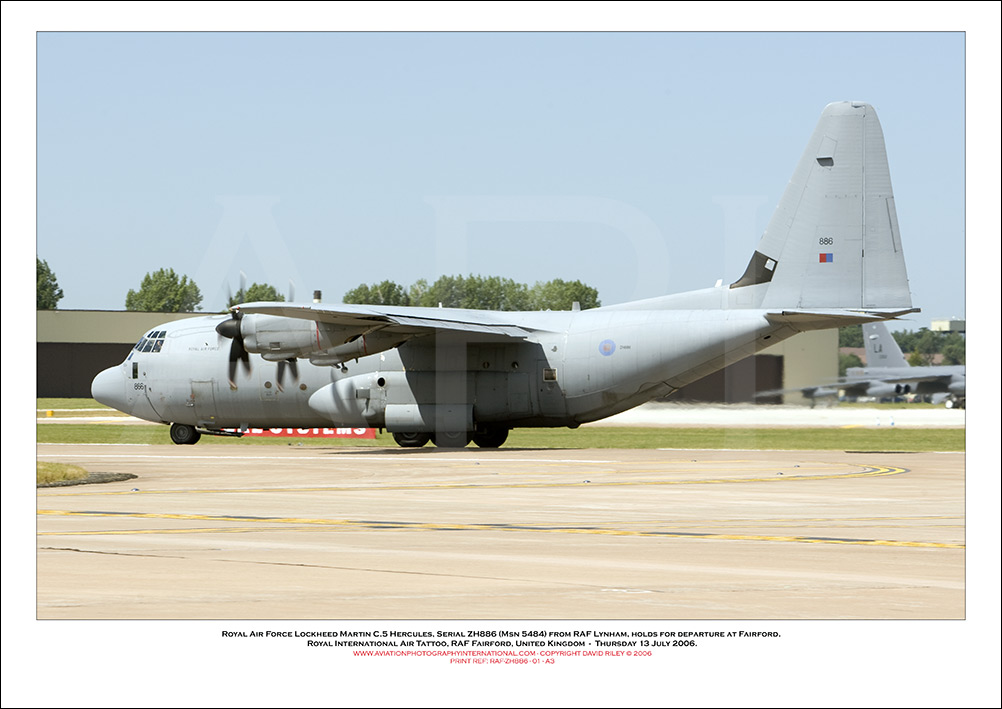 RAF-ZH886 - Royal Air Force Lockheed Martin C-130J Hercules C.5  (Msn 5484) - 01