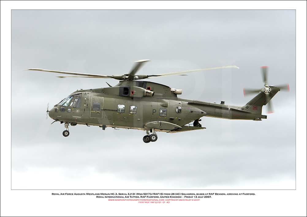 RAF-ZJ131 - Royal Air Force Augusta Westland Merlin HC.3 (Msn  50173/RAF15) - 01