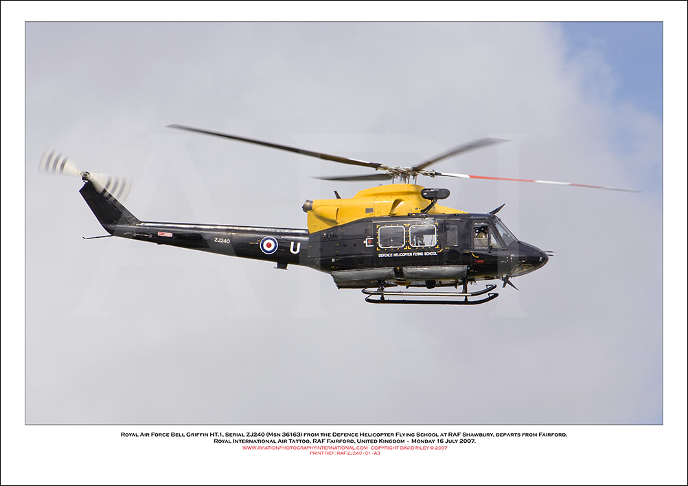 RAF-ZJ1240 - Royal Air Force Bell Griffin HT.1 (Msn  36163) - 01