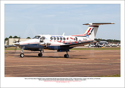 RAF-ZK459 - Royal Air Force Beech B200GT  (Msn BY-36) - 01