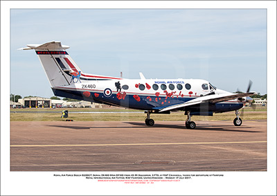 RAF-ZK460 - Royal Air Force Beech B200GT  (Msn BY-90) - 01