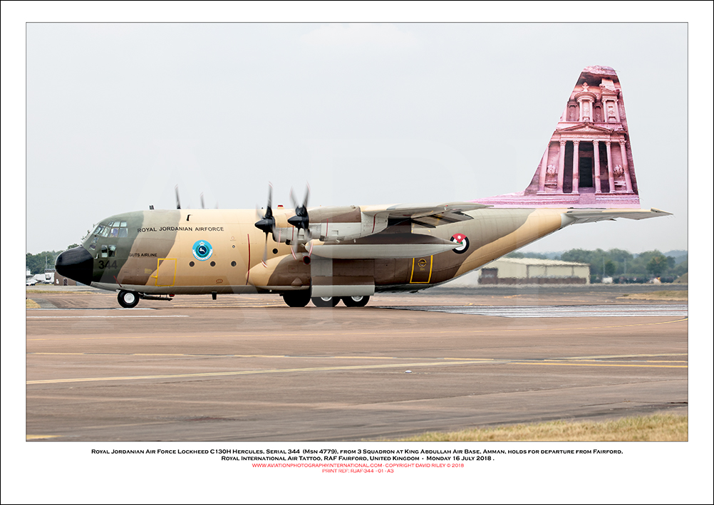 RJAF-344 - Royal Jordanian Air Force Lockheed C-130H Hercules (Msn 4779) - 02