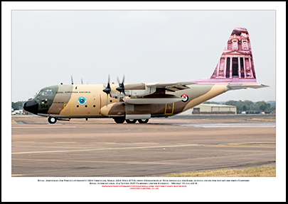 RJAF-344 - Royal Jordanian Air Force Lockheed C-130H Hercules (Msn 4779) - 02