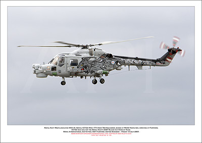 RN-XZ722 - Royal Navy Westland Lynx HMA.8 (Msn 177) - 01