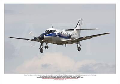 RN-ZA110- Royal Navy Scottish Aviation Jestream T.2 (Msn ZA110) - 01