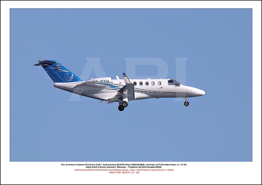 S5-ETH -Fox Aviation Cessna Citation CJ2+ (Msn 525A0480)- 01