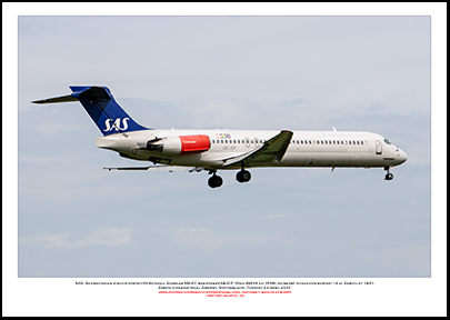SE-DIF - SAS - Skandinavian Airlines McDonnell Douglas MD-87 (Msn  49606 Ln 1569) - 01