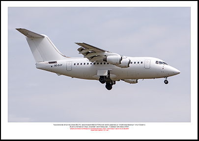 SE-DJY - Transwede Aviation Avro RJ-70 (Msn E-1224) - 01