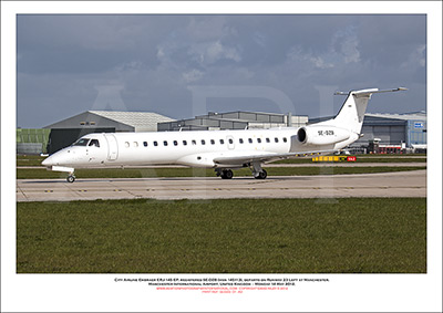 SE-DZB - City Airline Embraer ERJ-145 EP  (Msn 145113) - 01