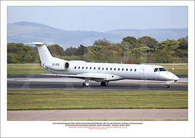 SE-DZB - City Airline Embraer ERJ-145 EP  (Msn 145113) - 02
