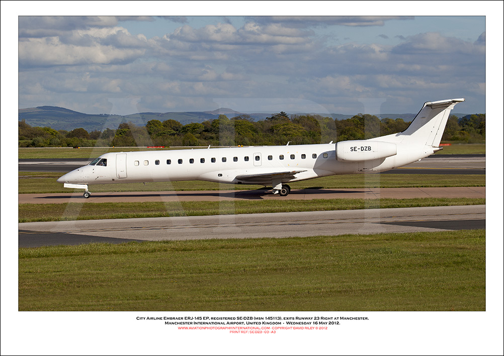 SE-DZB - City Airline Embraer ERJ-145 EP  (Msn 145113) - 03