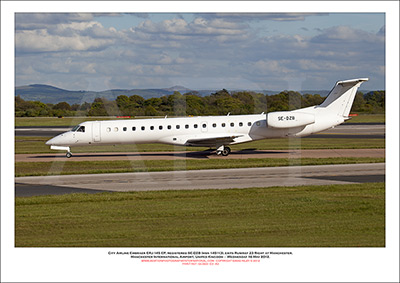 SE-DZB - City Airline Embraer ERJ-145 EP  (Msn 145113) - 03