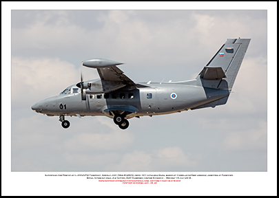 SLOVENIA-L4-01 - Slovenian Air Force Let L-410UVP-E Turbolet (Msn  912606) - 03