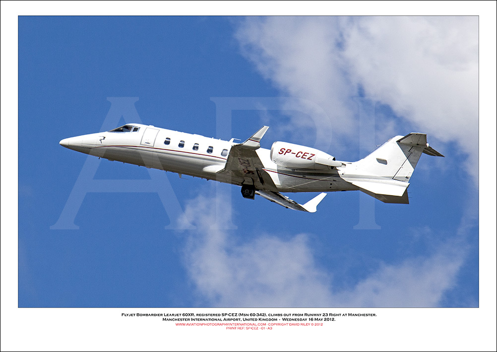 SP-CEZ - Flyjet Bombardier Learjet 60XR (Msn 60-342) - 01