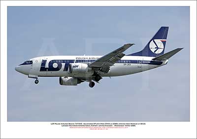 SP-LKA - LOT - Polish Airlines Boeing 737-55D  (Msn 27416 Ln 2389) - 01