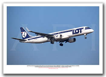 SP-LNA - LOT Polish Airlines Embraer ERJ-195 LR  (Msn 19000415) - 02