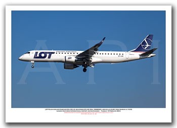 SP-LNE - LOT Polish Airlines Embraer ERJ-195 LR  (Msn 19000583) - 01